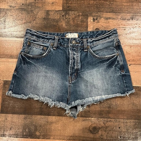 Free People Rock Denim Uptown Short Size 29 - Picture 4 of 9